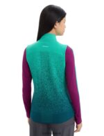 Icebreaker Women ZoneKnit Merino Insulated Vest Into the Deep Z04NXR682 Clothing Fresh/Green Glory - Image 2
