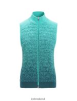 Icebreaker Women ZoneKnit Merino Insulated Vest Into the Deep Z04NXR682 Clothing Fresh/Green Glory - Image 7