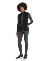 Icebreaker Women ZoneKnit Merino Insulated Vest Z04NXR684 Clothing Black - Image 3