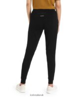 Icebreaker Women ZoneKnit Merino Jogger Z04NXR750 Clothing Black - Image 2