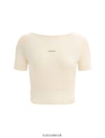 Icebreaker Women ZoneKnit Merino Short Sleeve Scoop Back T-Shirt Z04NXR667 Clothing Chalk - Image 6