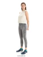 Icebreaker Women ZoneKnit Merino Tank Z04NXR655 Clothing Chalk - Image 3