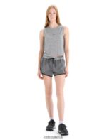 Icebreaker Women ZoneKnit Merino Tank Z04NXR656 Clothing Metro Heather - Image 3